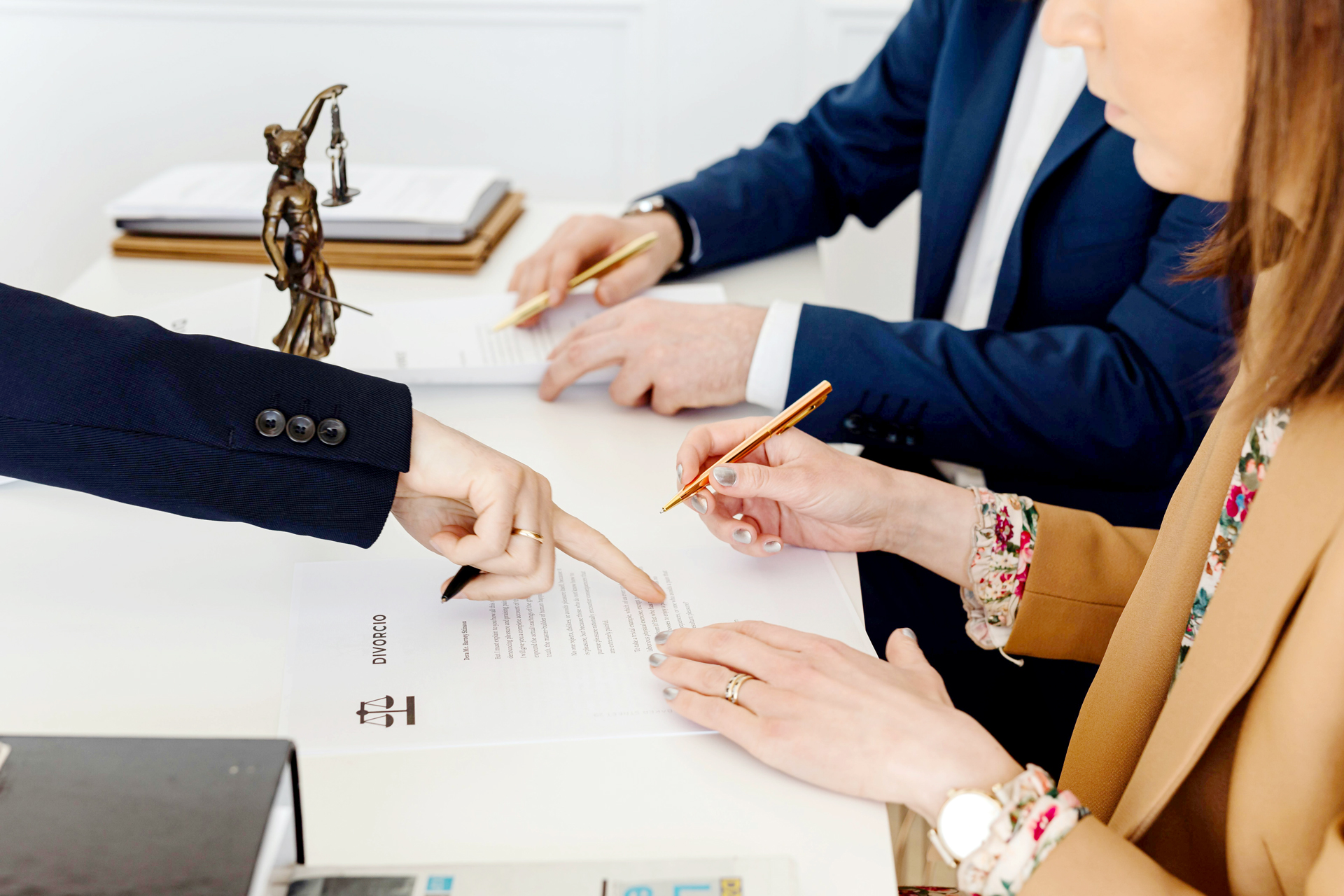 Matrimonio firma divorcio